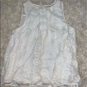 altar’d state flowered lace top